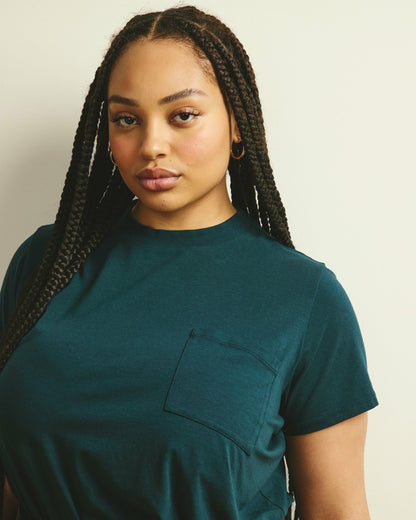 Universal Standard Garcon Tee - Deep Sea