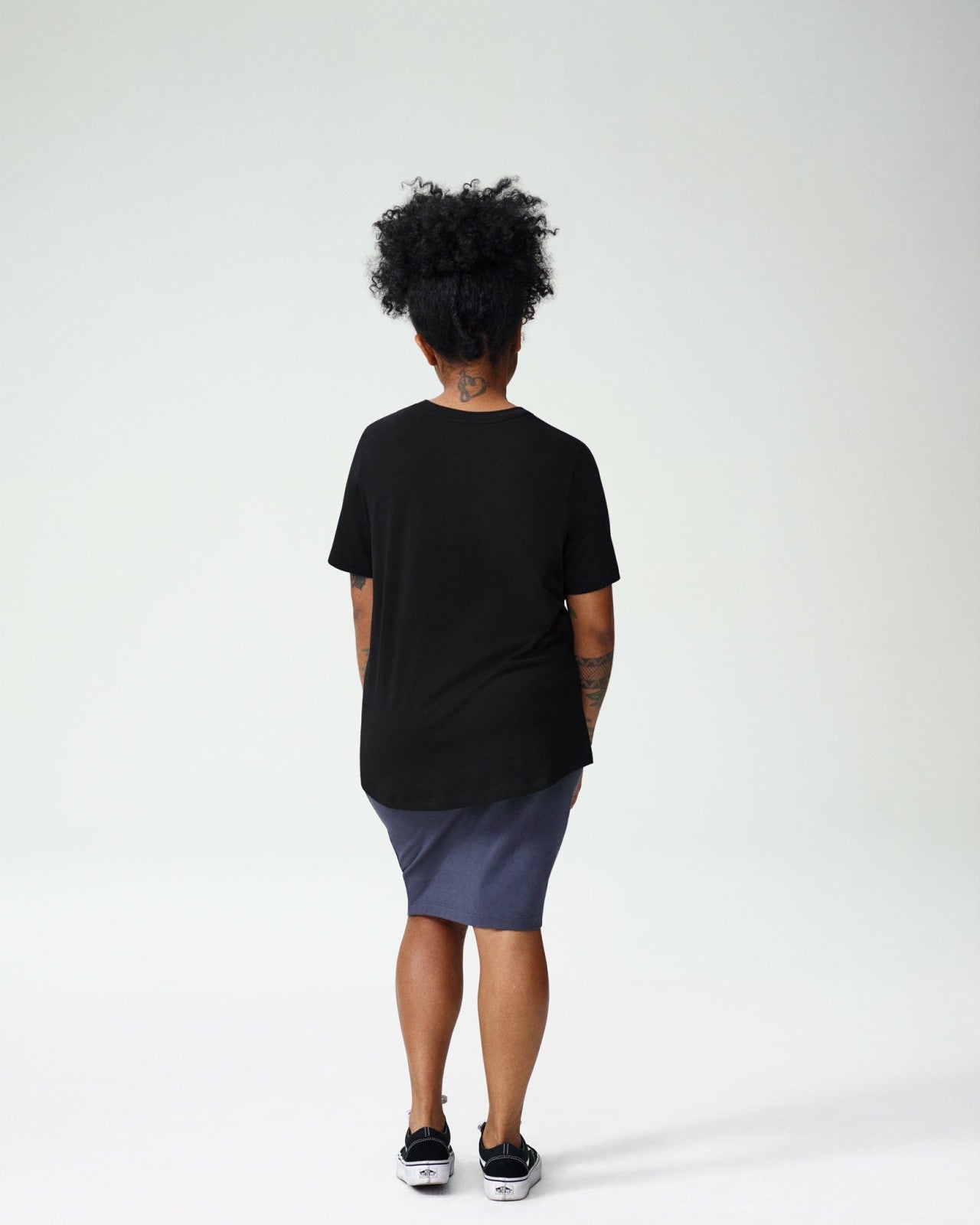 Universal Standard Petite Tee Rex - Black