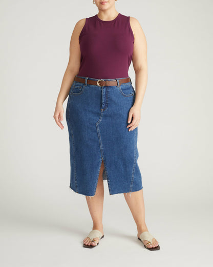 Universal Standard Cai High Neck Tank - Gamay