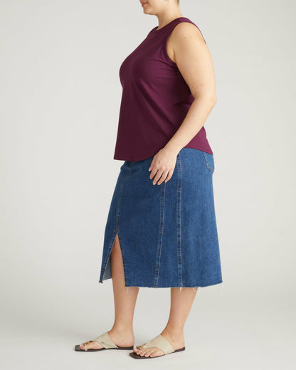 Universal Standard Cai High Neck Tank - Gamay