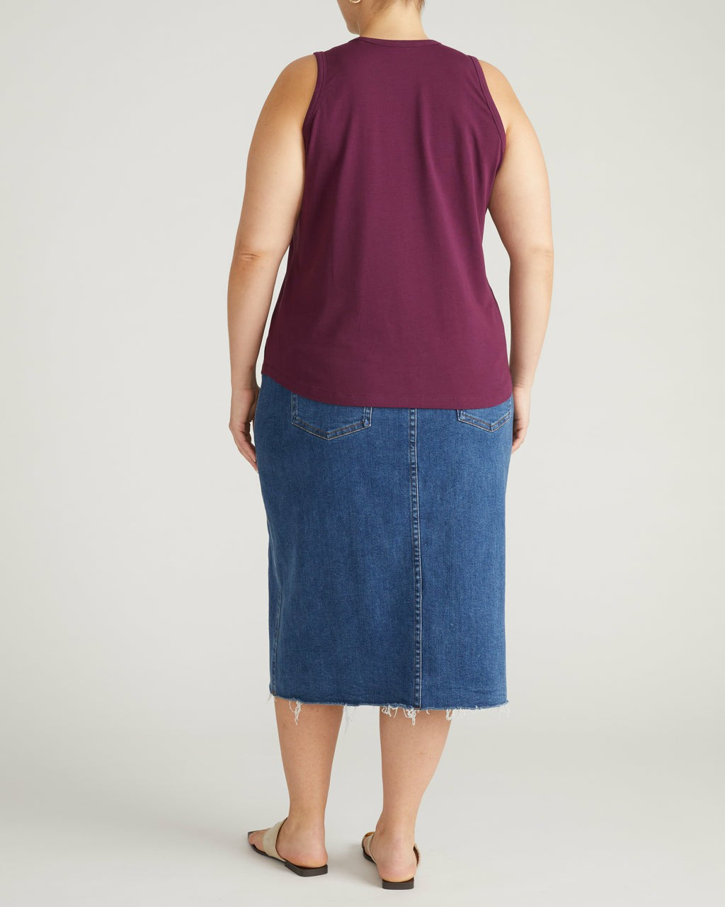 Universal Standard Cai High Neck Tank - Gamay