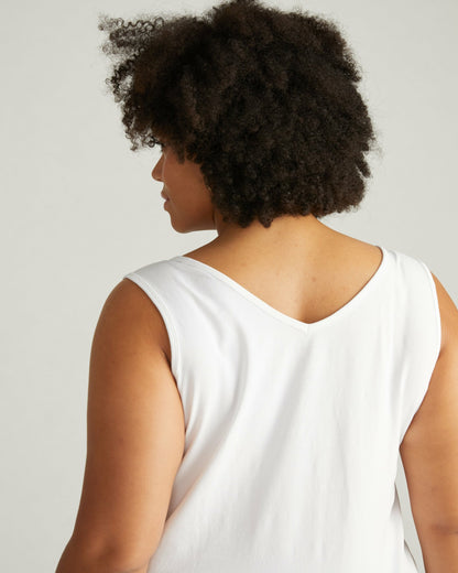 Universal Standard Double V Tank - White