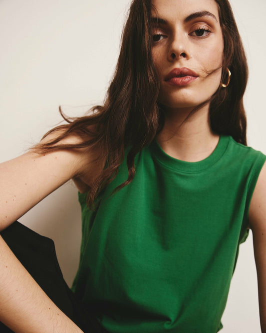 Universal Standard Patti Muscle Tank - Clover