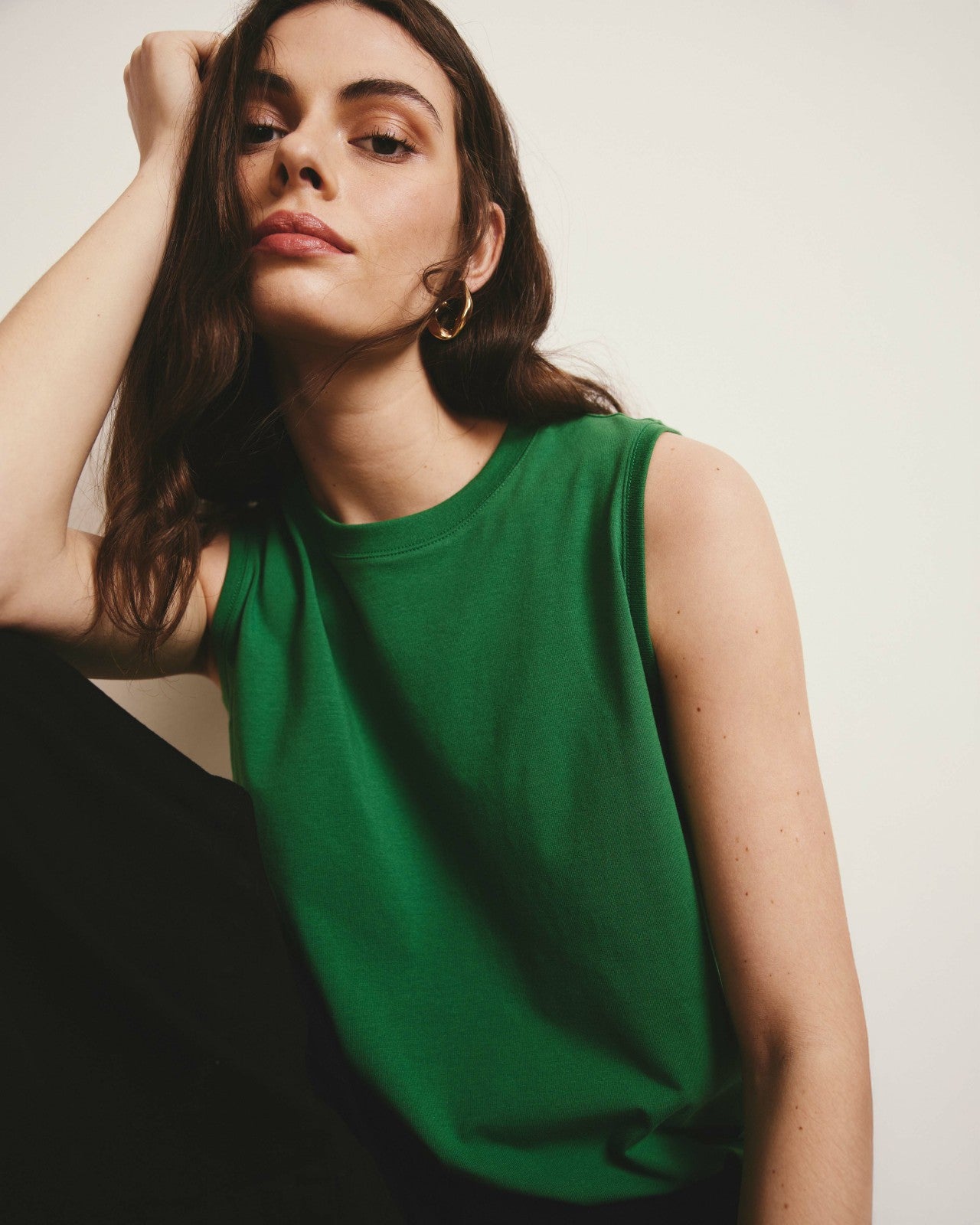 Universal Standard Patti Muscle Tank - Clover