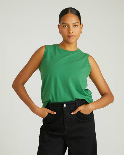 Universal Standard Patti Muscle Tank - Clover