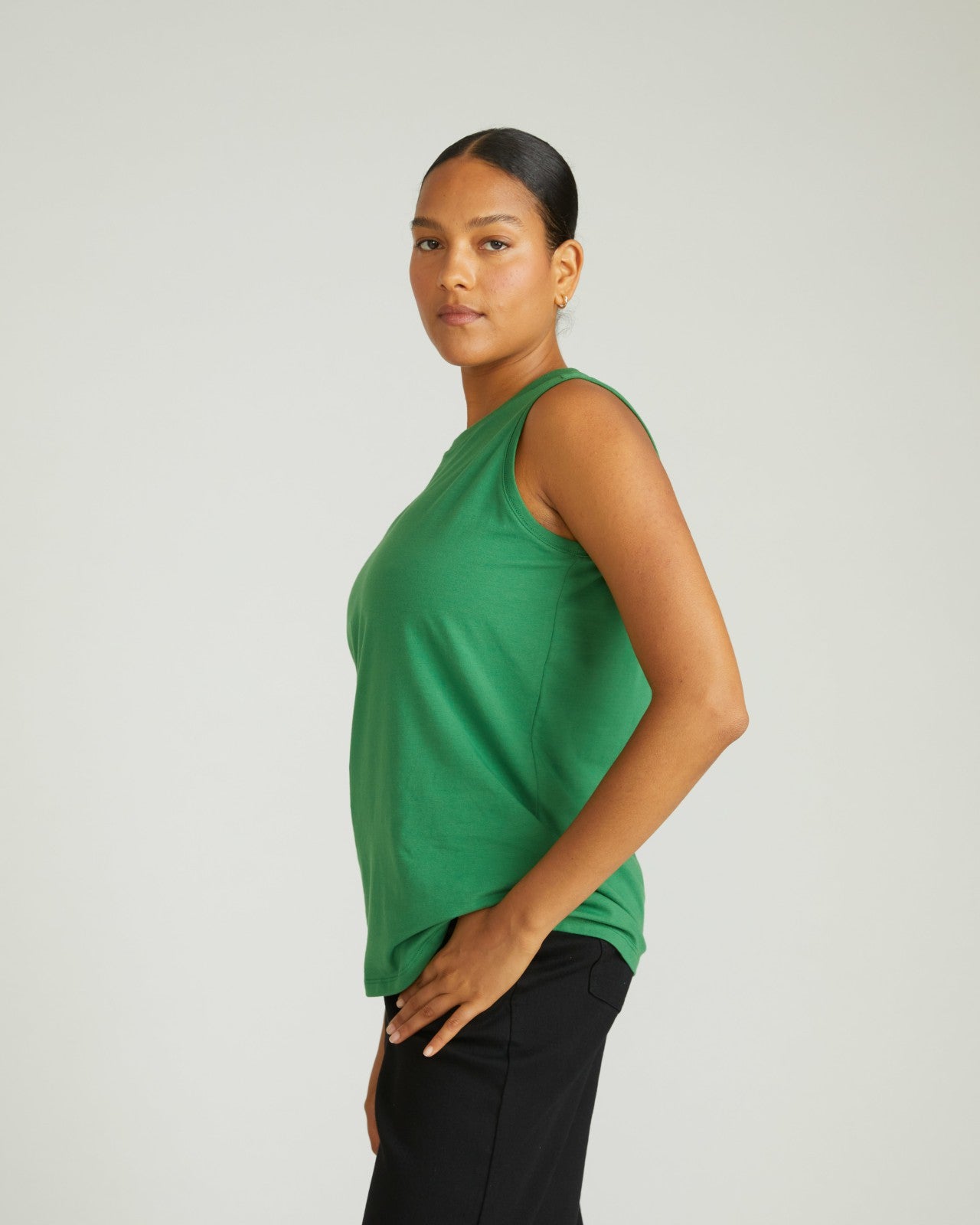 Universal Standard Patti Muscle Tank - Clover