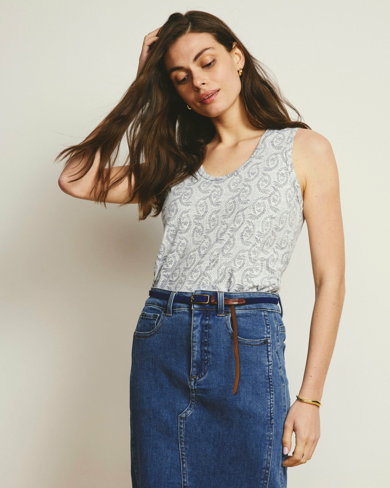 Universal Standard Light-As-Air Tank - Faded Print