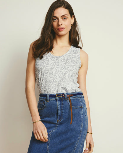 Universal Standard Light-As-Air Tank - Faded Print