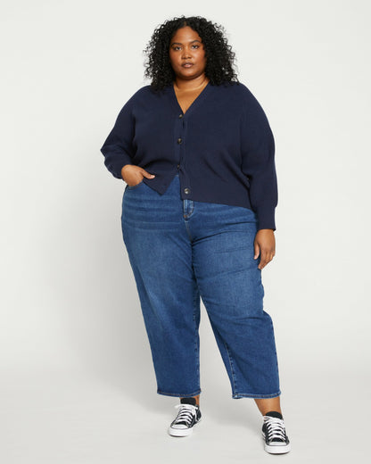 Universal Standard Better-Than-Wool Cardigan - Midnight