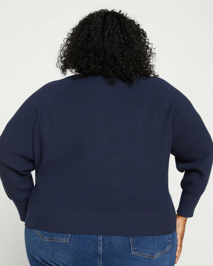 Universal Standard Better-Than-Wool Cardigan - Midnight