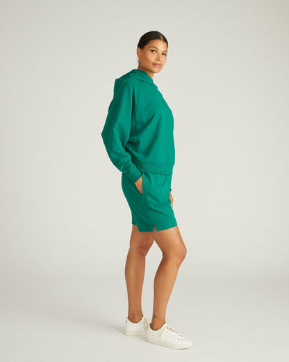 Universal Standard French Terry Pullover Hoodie - Aventurine