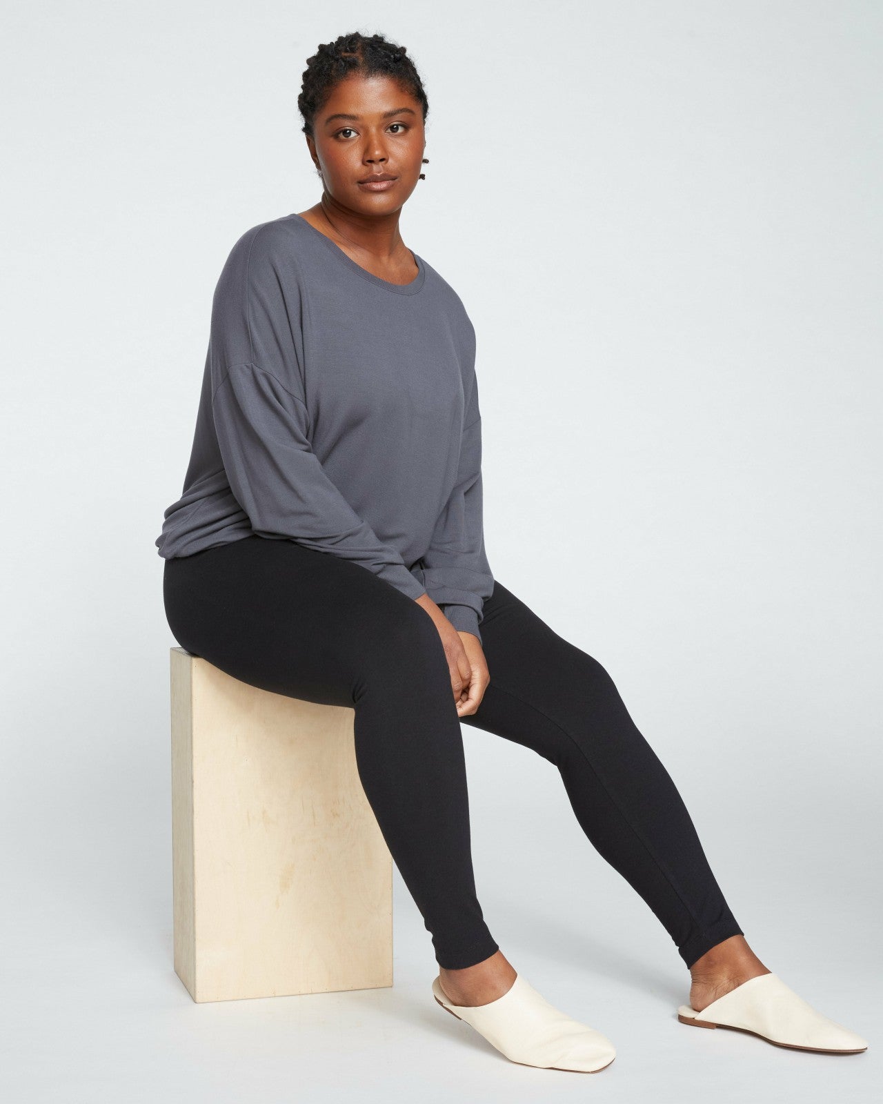 Universal Standard Roya Leggings 27 Inch - Black