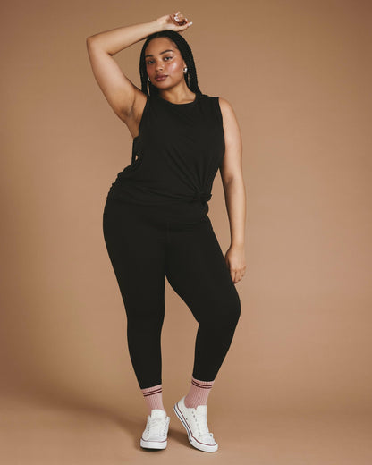 Universal Standard Mia Movement Tank - Deep Brown