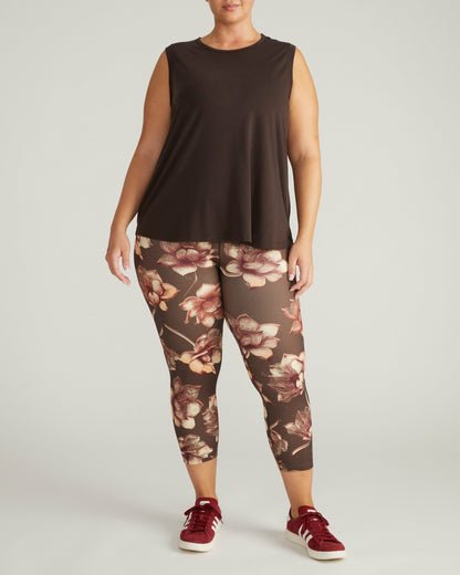 Universal Standard Mia Movement Tank - Deep Brown