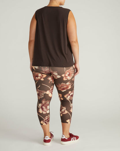 Universal Standard Mia Movement Tank - Deep Brown