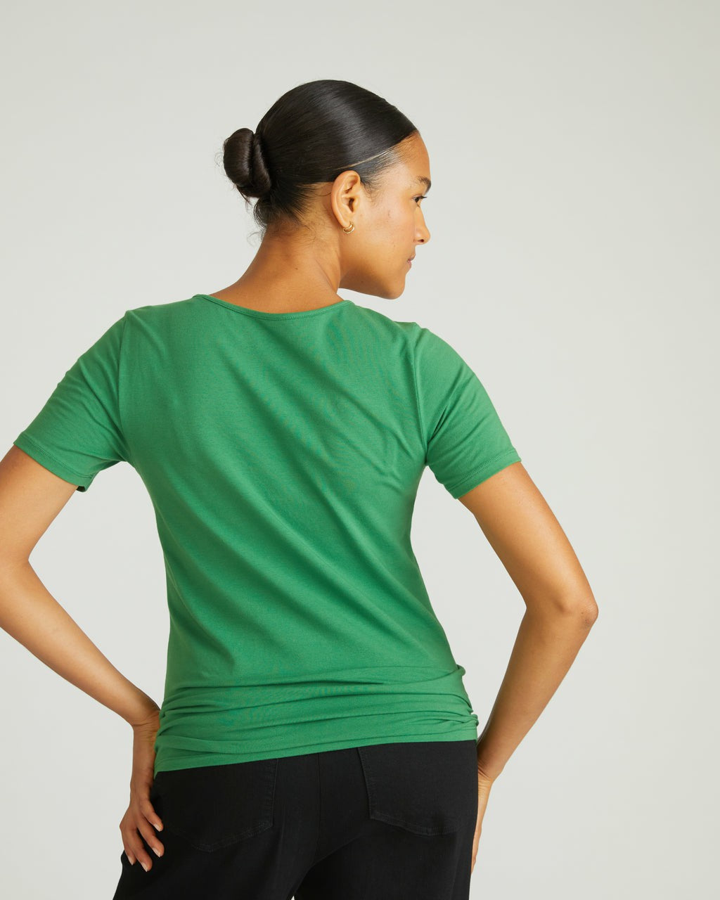 Universal Standard Scoop Neck Tee - Clover