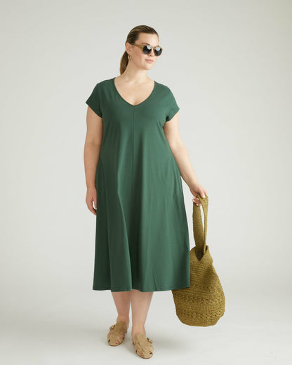 Universal Standard Danna Jersey Dress - Conifer