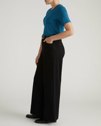 Universal Standard Light-As-Air Tee Rex - Ink Blue