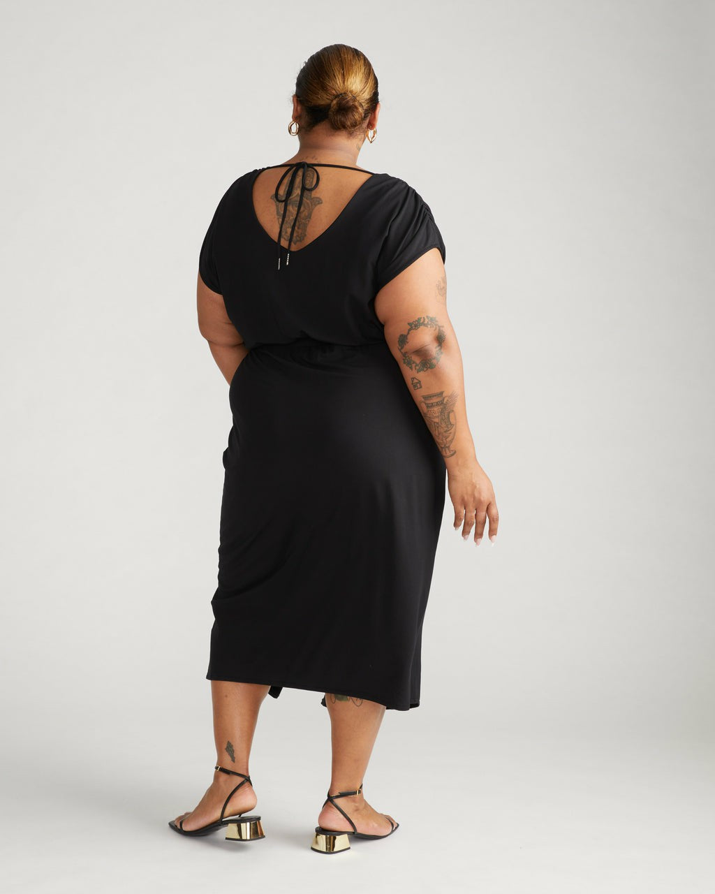Universal Standard Havana Divine Jersey Dress - Black