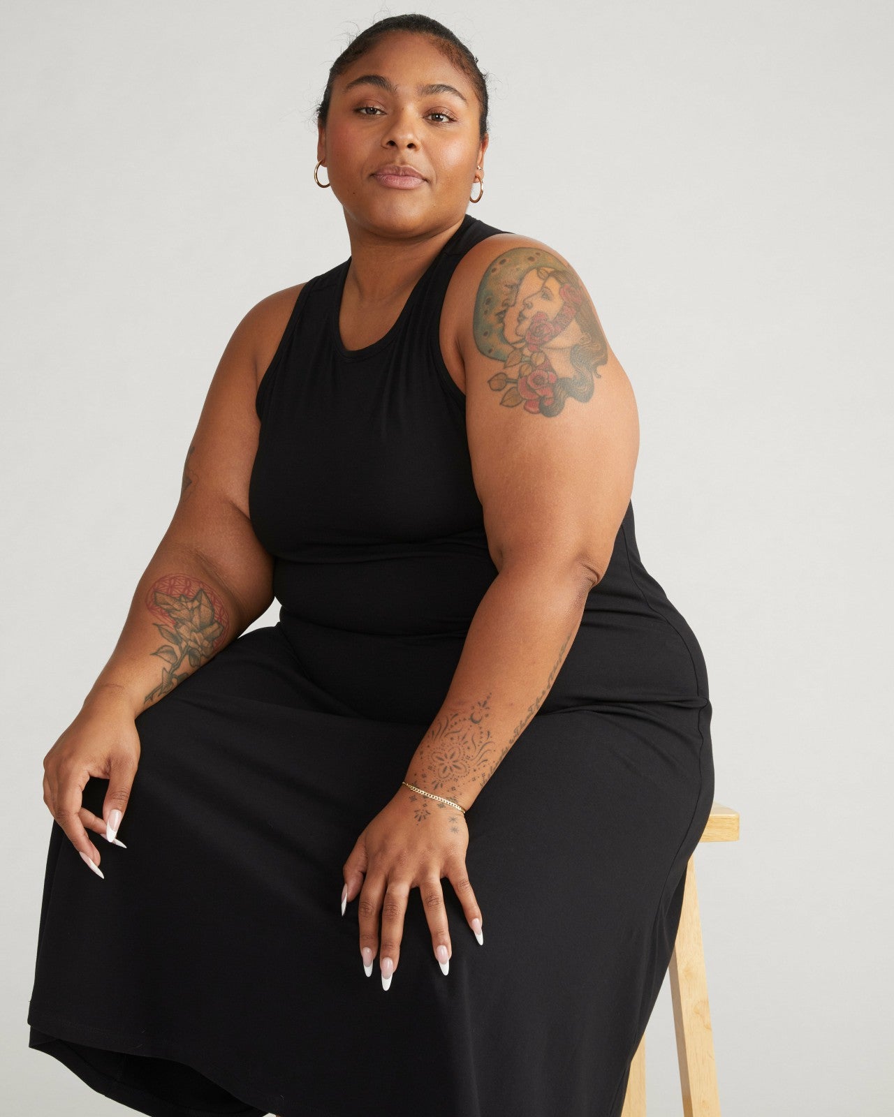Universal Standard Sardinia Tank Dress - Black