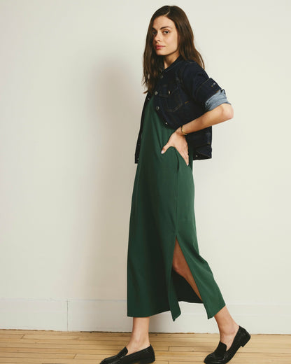 Universal Standard Halie Maxi T-Shirt Dress - Conifer