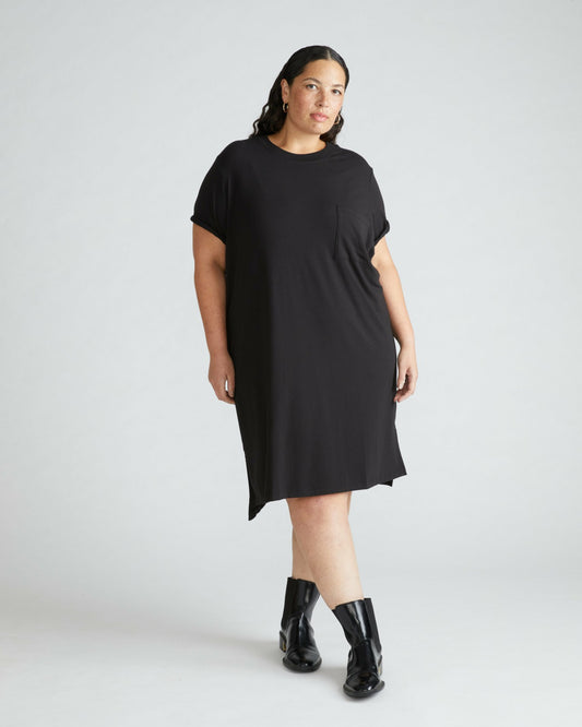 Universal Standard Garcon Tee Dress - Black