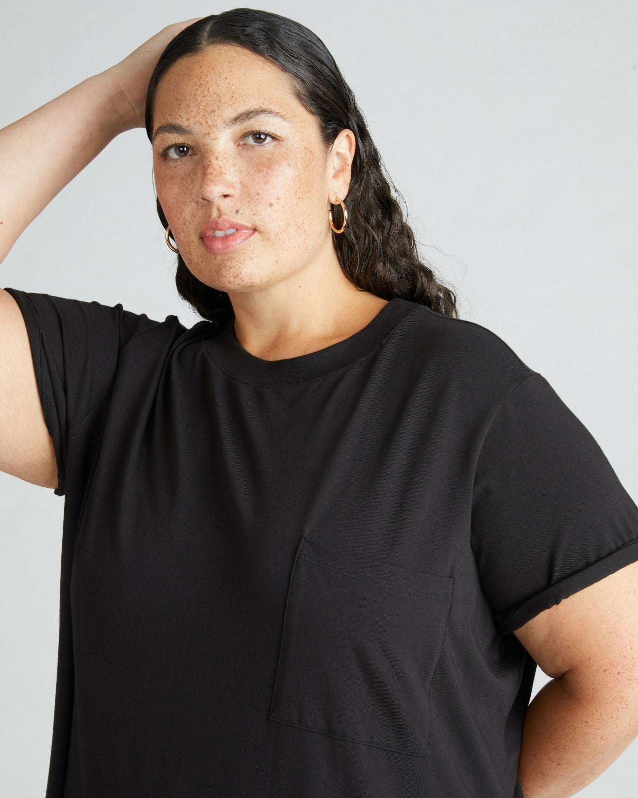Universal Standard Garcon Tee Dress - Black