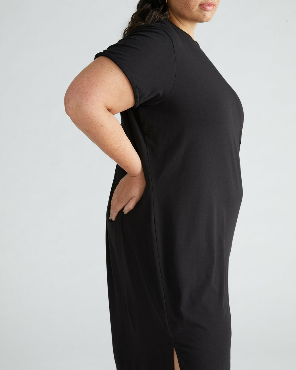 Universal Standard Garcon Tee Dress - Black