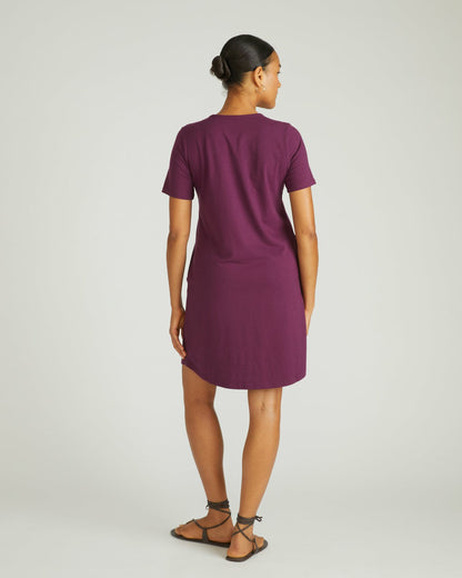 Universal Standard Halie T-Shirt Dress - Gamay