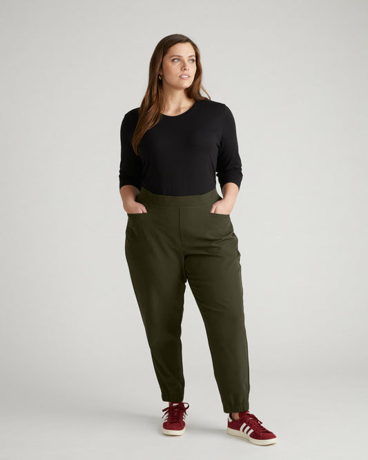 Universal Standard Go-Stretch Jogger - Nori