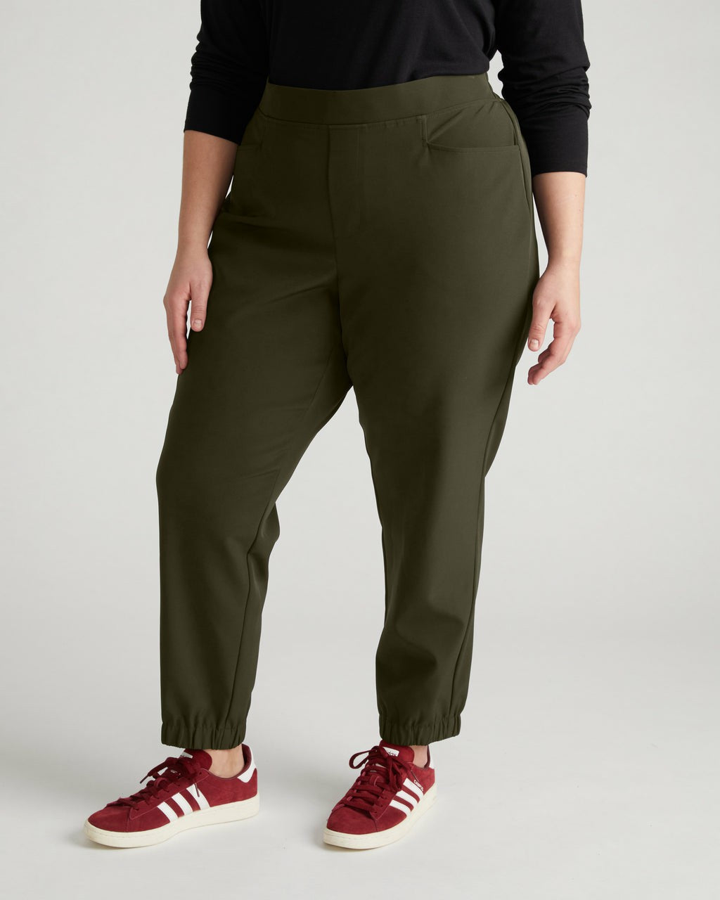 Universal Standard Go-Stretch Jogger - Nori