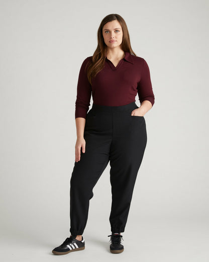 Universal Standard Go-Stretch Jogger - Black