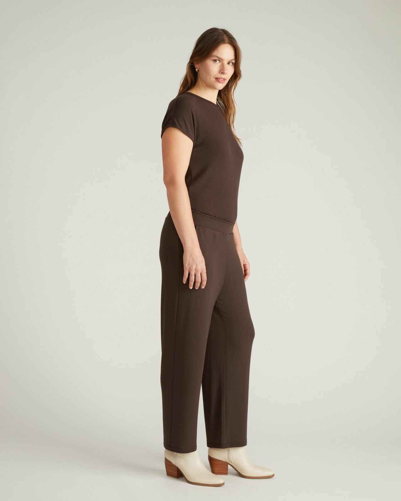 Universal Standard TravelKnit Relaxed Pants - Espresso