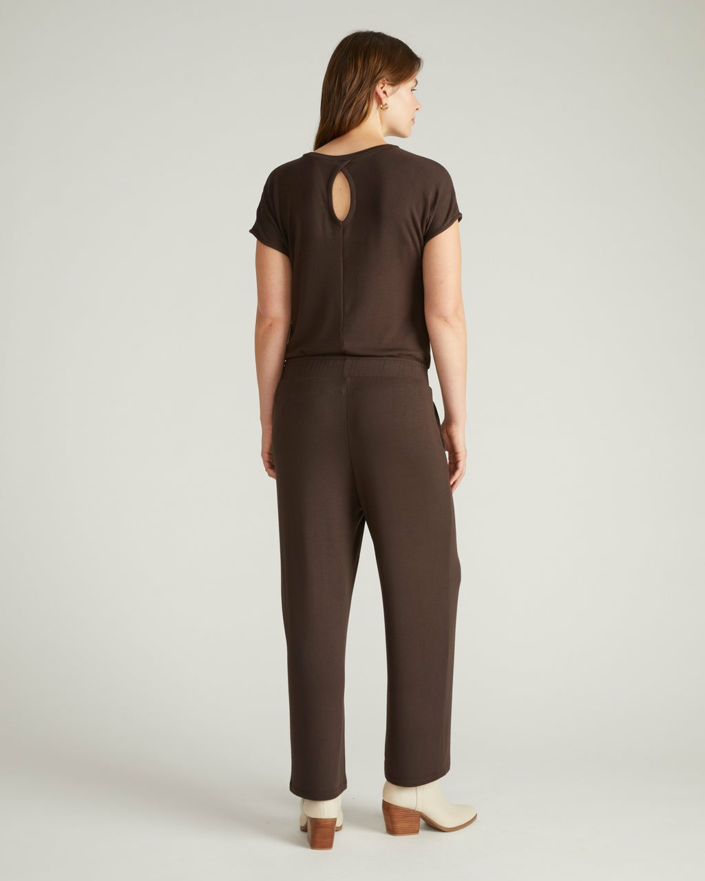 Universal Standard TravelKnit Relaxed Pants - Espresso