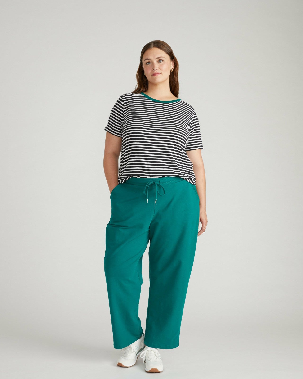 Universal Standard Straight Leg French Terry Sweatpants - Aventurine