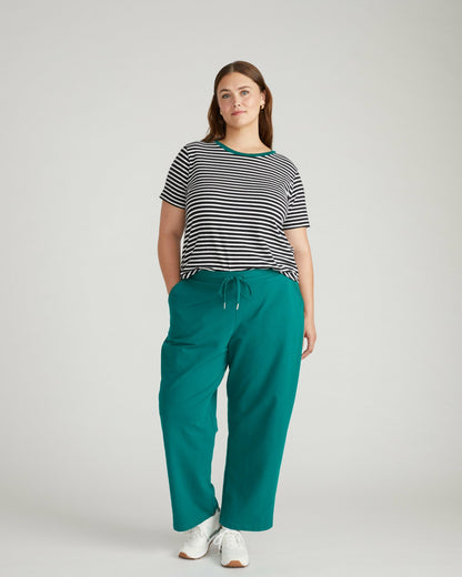 Universal Standard Straight Leg French Terry Sweatpants - Aventurine
