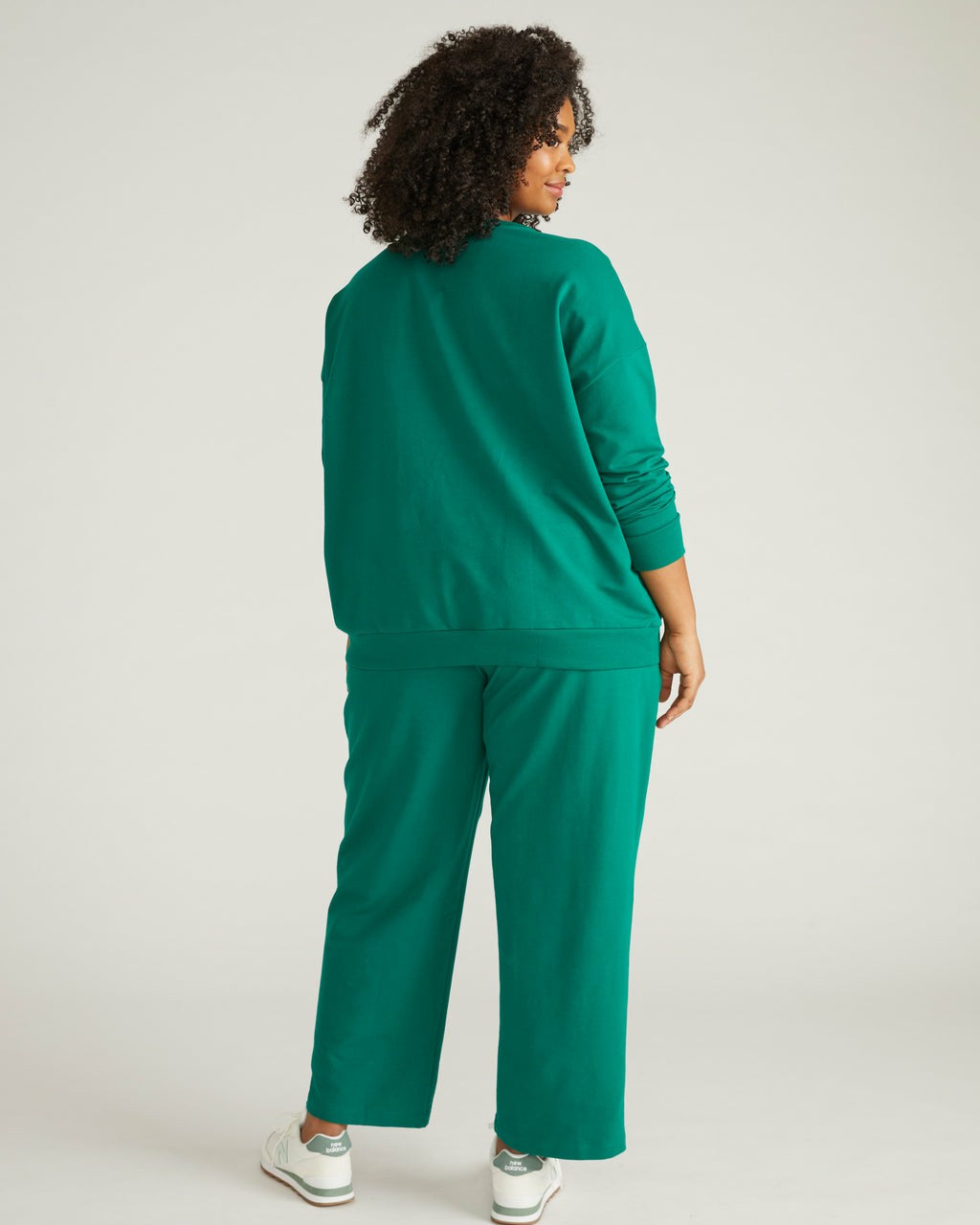 Universal Standard Straight Leg French Terry Sweatpants - Aventurine