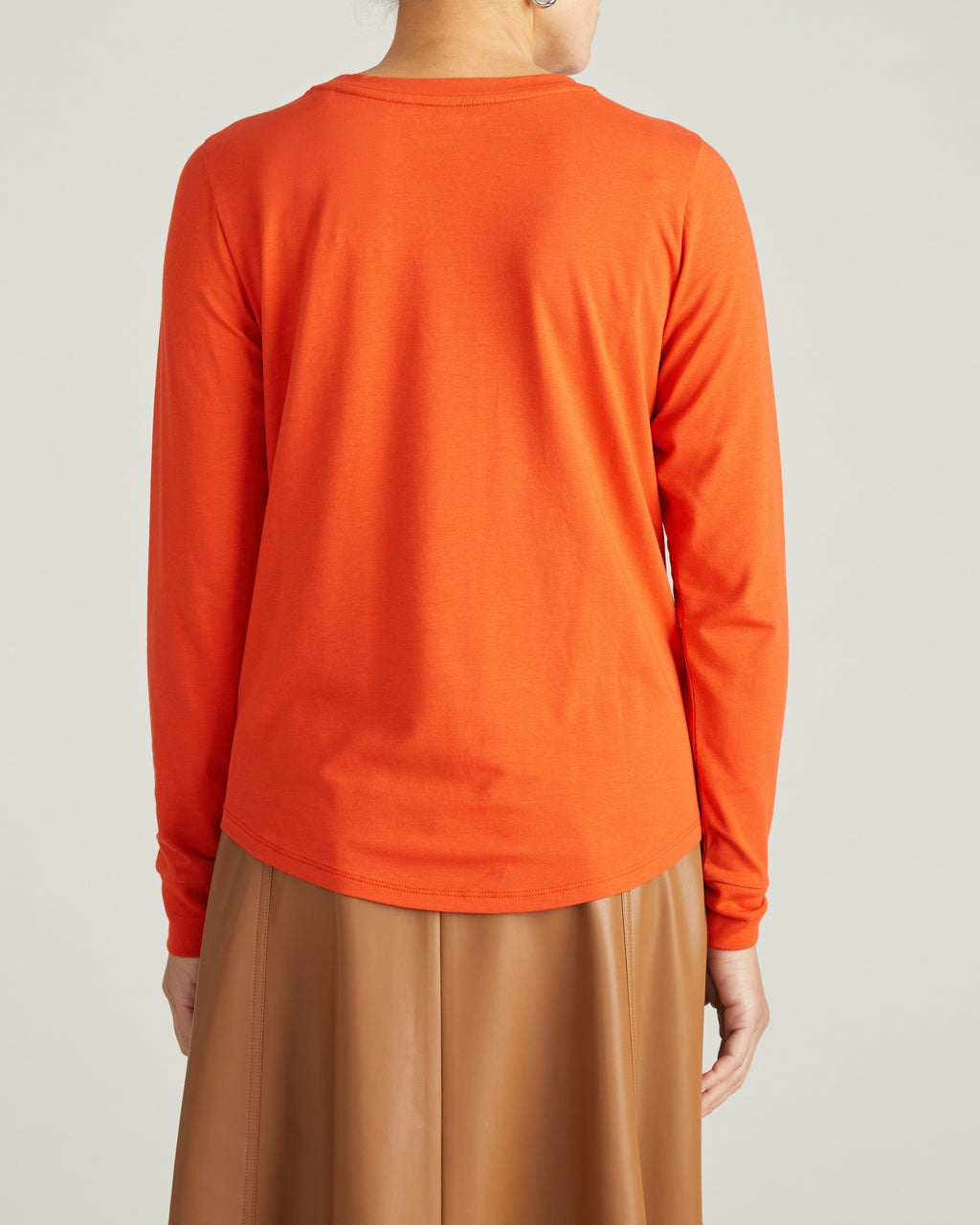 Universal Standard Long Sleeve Tee Rex - Orange Flame