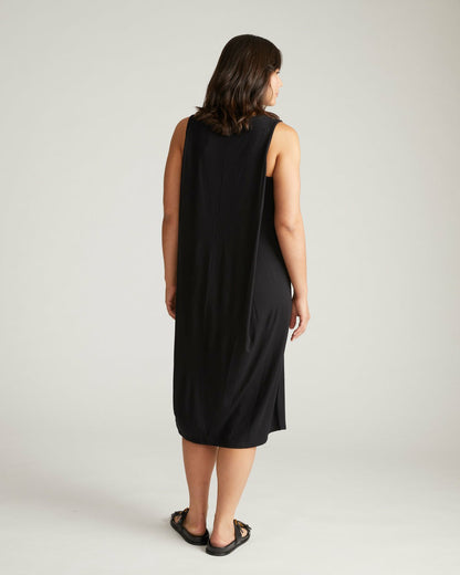 Universal Standard Pearl Divine Jersey Dress - Black