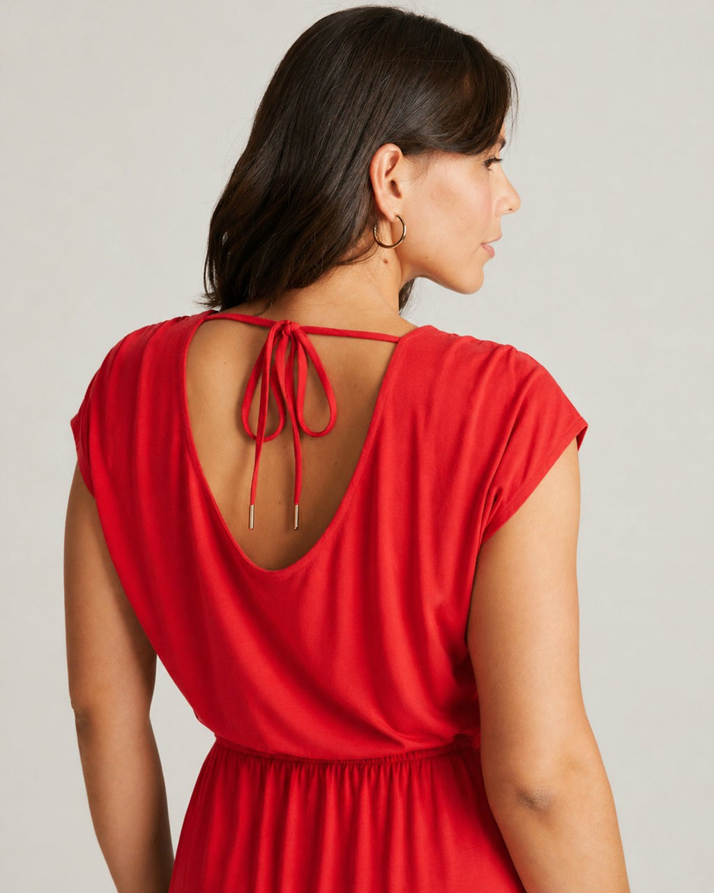 Universal Standard Havana Divine Jersey Dress - Lipstick