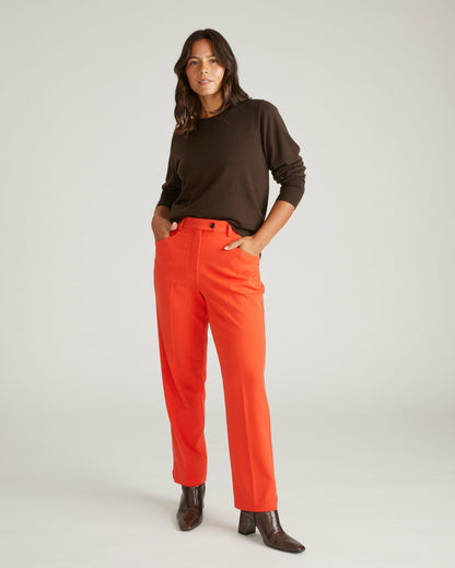 Universal Standard All Day Mercer Tapered Leg Pants - Poppy