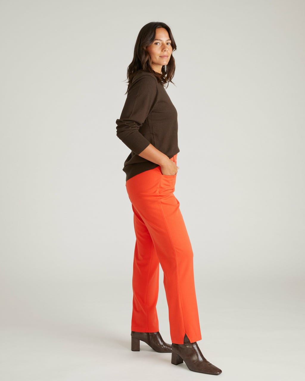 Universal Standard All Day Mercer Tapered Leg Pants - Poppy