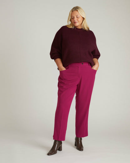 Universal Standard All Day Mercer Tapered Leg Pants - Goji Berry