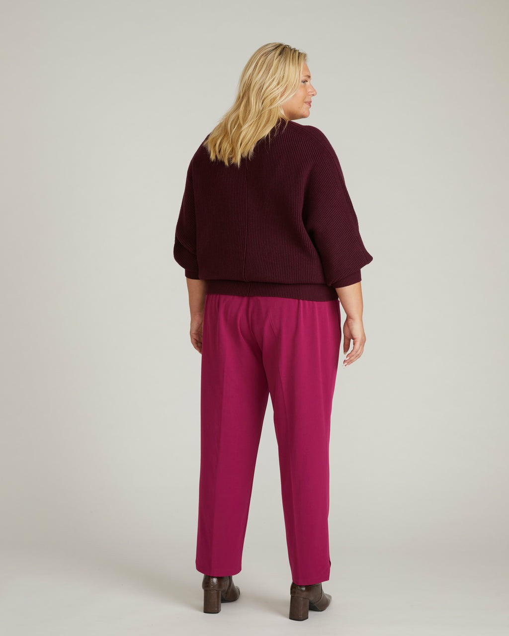 Universal Standard All Day Mercer Tapered Leg Pants - Goji Berry