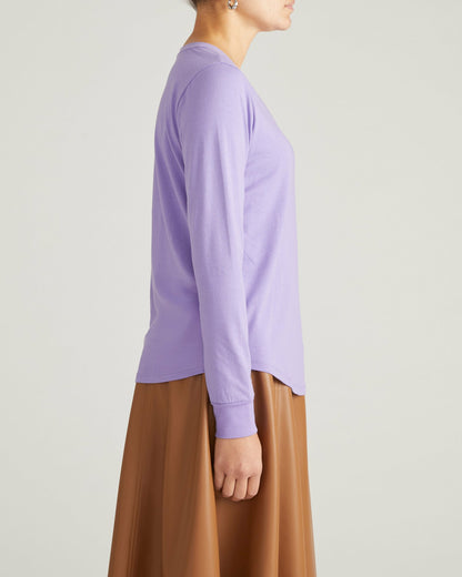 Universal Standard Long Sleeve Tee Rex - Purple Posey