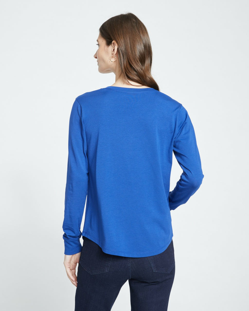 Universal Standard Long Sleeve V Rex - Lapis