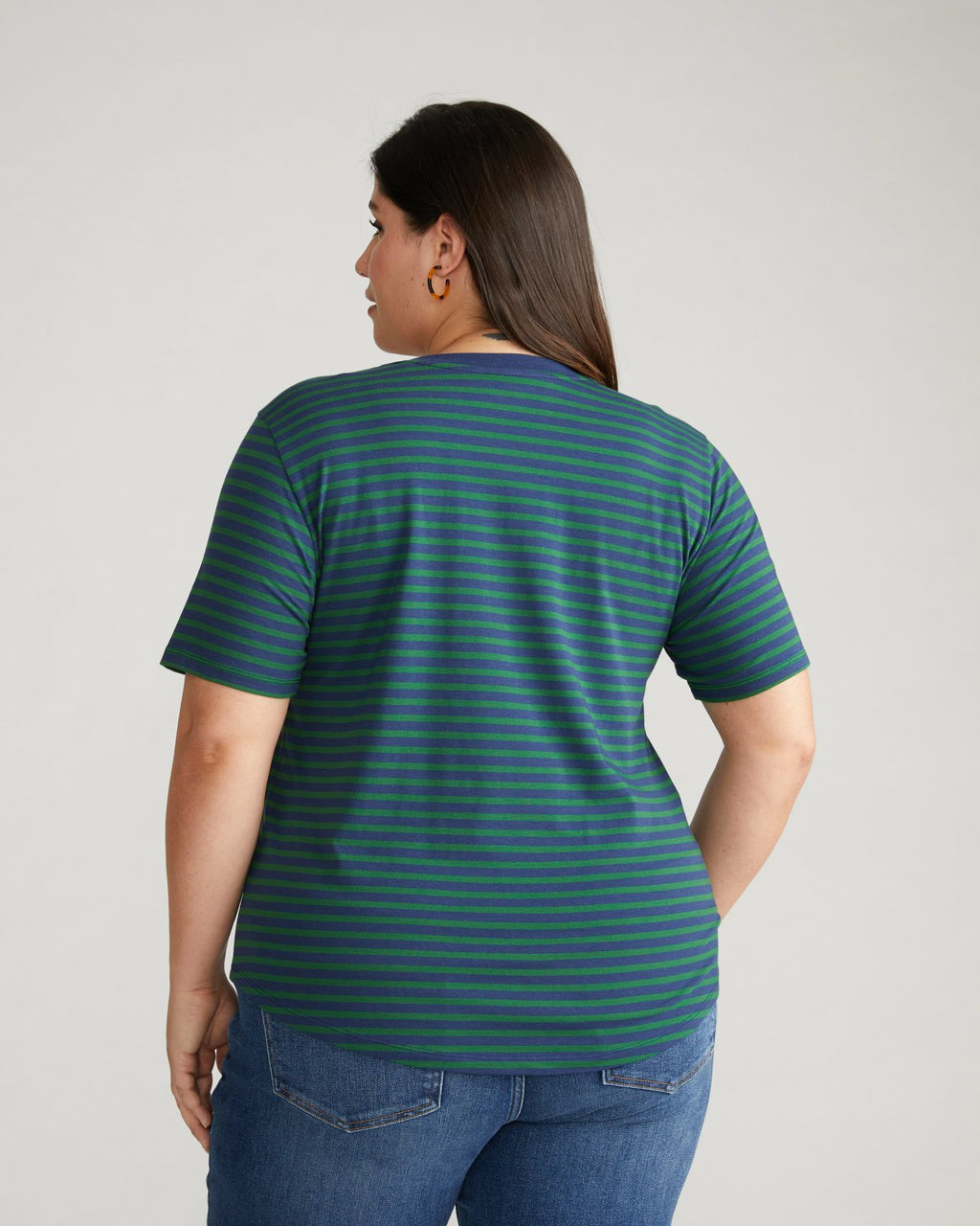 Universal Standard V Rex - Cenote/Jardin Stripe