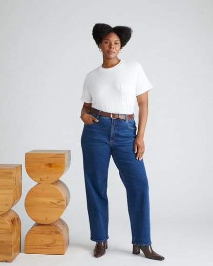 Universal Standard Garcon Tee - White