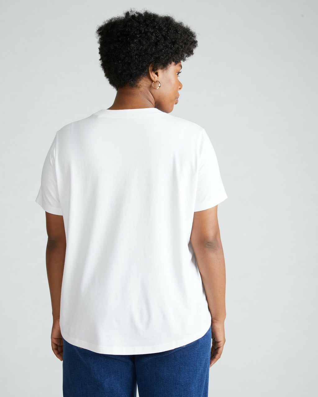 Universal Standard Garcon Tee - White