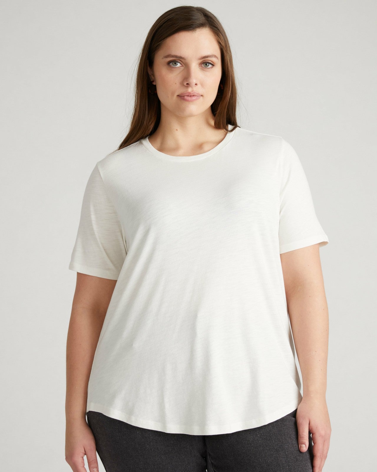 Universal Standard Light-As-Air Tee Rex - Vapor